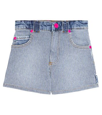 Marc Jacobs Kids Striped denim shorts
