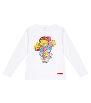 Marc Jacobs Kids x Garfield cotton jersey top