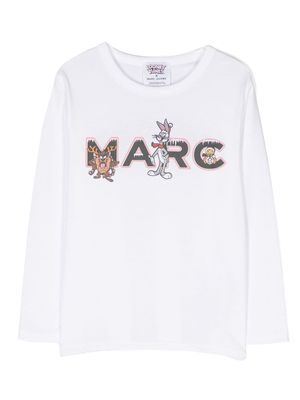 Marc Jacobs Kids x Looney Tunes long-sleeve cotton T-shirt - White