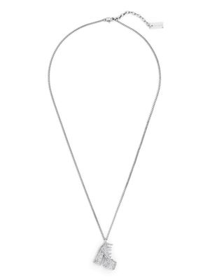 Marc Jacobs Kiki statement-pendant necklace - Silver