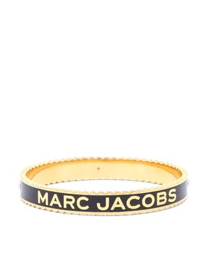 Marc Jacobs large The Medallion bangle - Black