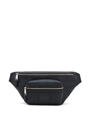 Marc Jacobs logo-appliqué leather belt bag - Black