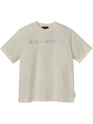 Marc Jacobs logo-embellished cotton T-shirt - Neutrals