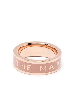 Marc Jacobs logo two-tone ring - Pink