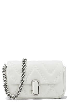 Marc Jacobs Mini The J Marc Quilted Leather Shoulder Bag in Cotton