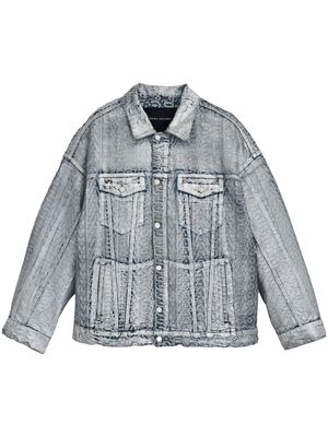 Marc Jacobs Monogram Big trucker jacket - Grey