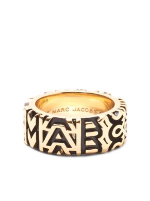 Marc Jacobs Monogram logo-engraved ring - 967