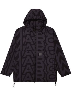 Marc Jacobs monogram-pattern ripstop jacket - Black