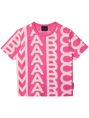 Marc Jacobs monogram-print baby T-shirt - Pink