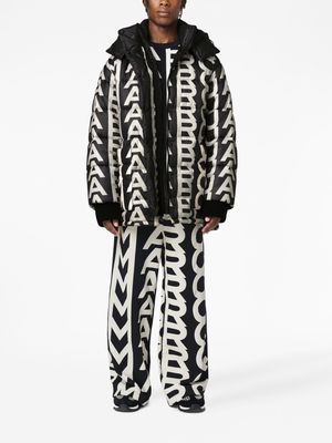 Marc Jacobs monogram print puffer jacket - 004