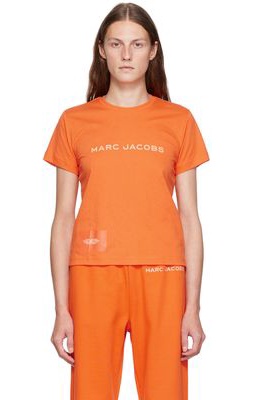 Marc Jacobs Orange 'The T-Shirt' T-Shirt