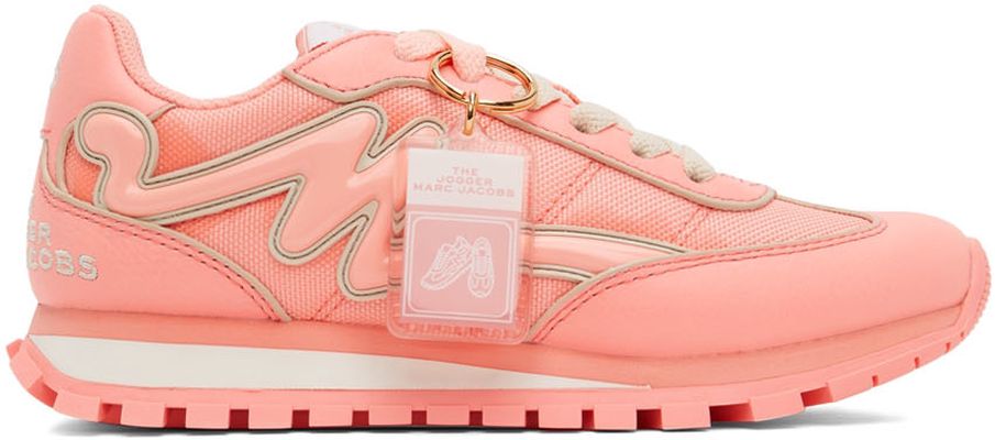 Marc Jacobs Pink 'The Fluo Jogger' Sneakers