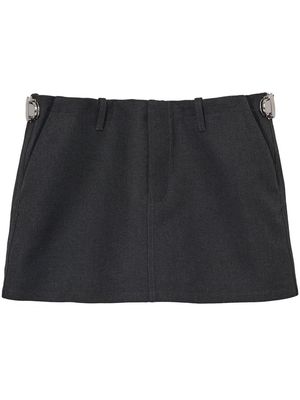 Marc Jacobs push-lock mini-skirt - Black