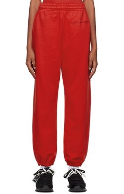 Marc Jacobs Red 'The Sweatpants' Lounge Pants