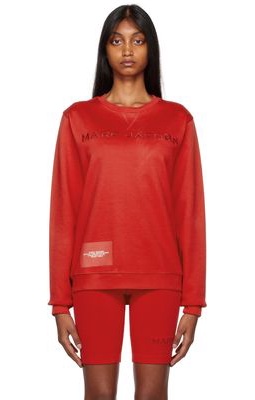 Marc Jacobs Red 'The Sweatshirt' Sweatshirt