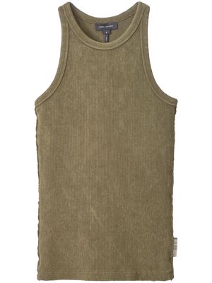 Marc Jacobs ribbed cotton tank top - Green