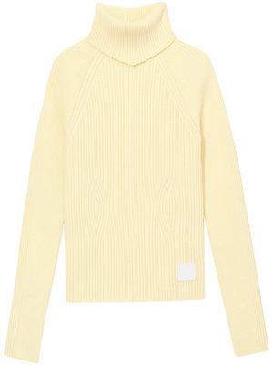 Marc Jacobs ribbed-knit turtleneck jumper - Yellow