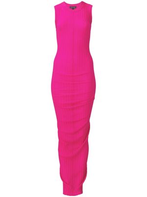 Marc Jacobs ribbed wool midi dress - Pink