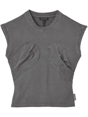 Marc Jacobs Seamed Up tank top - Grey