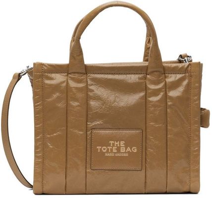 Marc Jacobs Tan 'The Shiny Crinkle Small' Tote