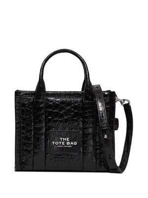 Marc Jacobs The Croc-Embossed Small Tote bag - Black