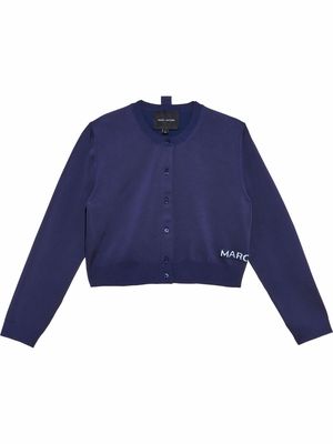 Marc Jacobs The Cropped Cardigan - Blue