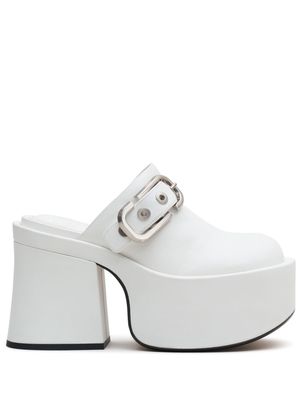Marc Jacobs The J Marc leather clogs - White