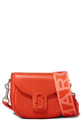 Marc Jacobs The J Marc Small Saddle Bag in Electric Orange