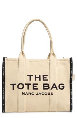 Marc Jacobs The Jacquard Tote Bag in Warm Sand