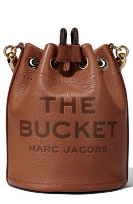 Marc Jacobs The Leather Bucket Bag in Argan Oil
