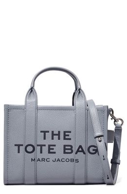 Marc Jacobs The Leather Small Tote Bag in Wolf Grey
