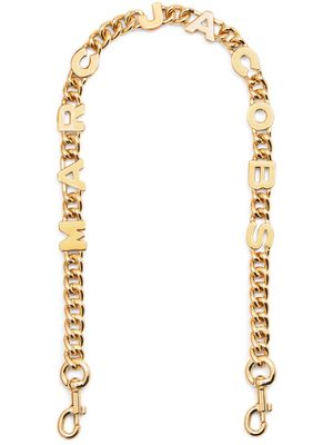 Marc Jacobs The Logo chain-link shoulder strap - Gold