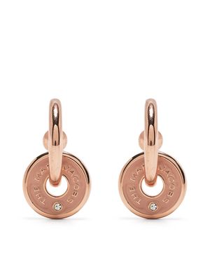 Marc Jacobs The Medallion hoop earrings - Pink