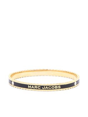 Marc Jacobs The Medallion scalloped bangle bracelet - Gold