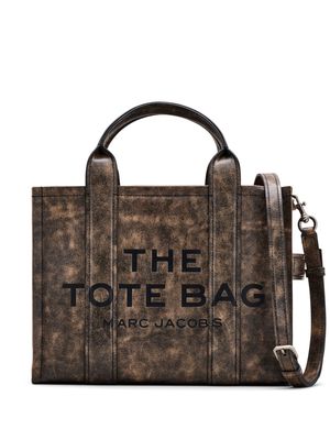 Marc Jacobs The Medium Distressed Leather Tote bag - Brown