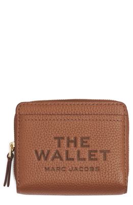Marc Jacobs The Mini Leather Compact Wallet in Argan Oil
