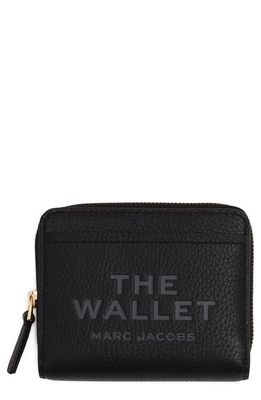 Marc Jacobs The Mini Leather Compact Wallet in Black