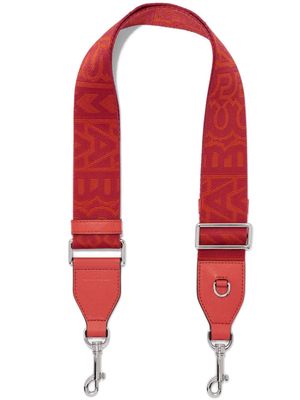 Marc Jacobs The Outline Logo Webbing strap - Red