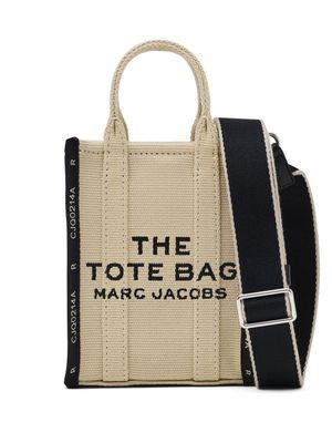 Marc Jacobs The Phone Tote cotton-blend bag - Neutrals