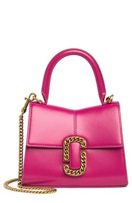 Marc Jacobs The St. Marc Mini Top Handle Bag in Lipstick Pink
