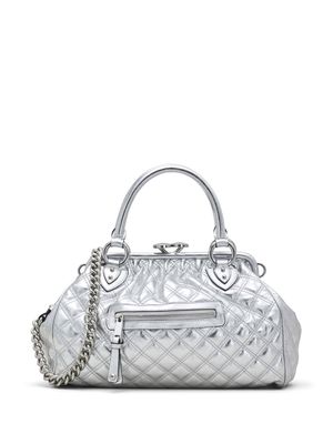Marc Jacobs The Stam metallic tote bag - Silver