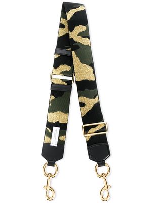 Marc Jacobs The Strap' camouflage-print strap - Black