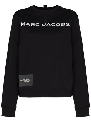 Marc Jacobs The Sweatshirt logo-embroidered sweatshirt - Black