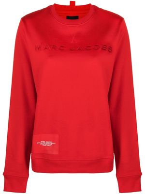 Marc Jacobs The Sweatshirt logo-patch pullover - Red
