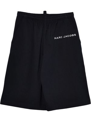 Marc Jacobs The T-Shorts logo-embroidered shorts - Black