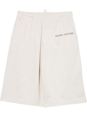 Marc Jacobs The T-Shorts logo-embroidered shorts - White