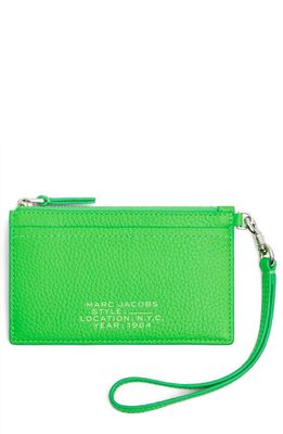 Marc Jacobs The Top Leather Wristlet Wallet in Apple