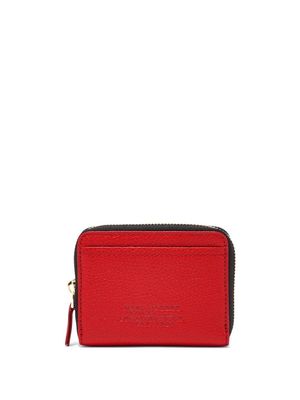 Marc Jacobs The Zip logo-print wallet - Red
