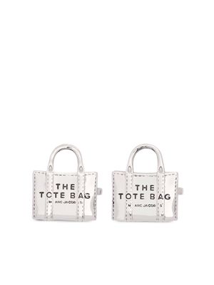 Marc Jacobs Tote Bag stud earrings - Silver