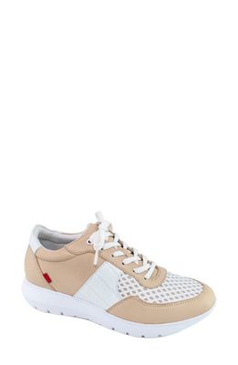 Marc Joseph New York Banes Court Sneaker in Beige Napa Soft 